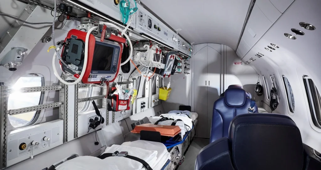 Private jet Air ambulance 